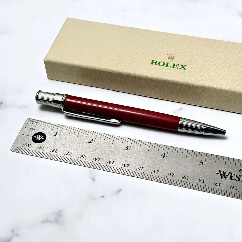ROLEX RUBY RED OYSTER BALLPOINT PEN – VIP DEALER GIFT – COLLECTOR’S LUXURY