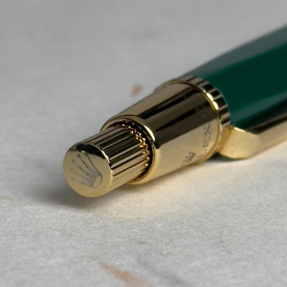 ROLEX VIP EDITION DARK GREEN BALLPOINT PEN, TWIST