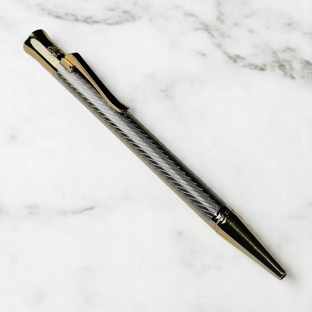 PATEK PHILIPPE PEN SCRIPTED SILVER WEAVE GRAF VON FABER CASTELL RARE AD VIP GIFT