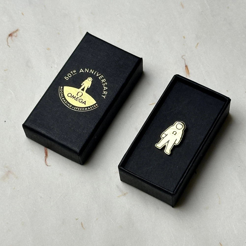 OMEGA APOLLO 11 MOON LANDING 50TH ANNIVERSARY PIN | COMMEMORATIVE LIMITED-EDITIO