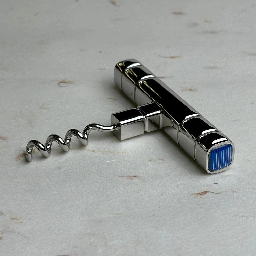 PATEK PHILIPPE SILVER BOTTLE OPENER WITH CORKSCREW | LUXURY VIP GIFT