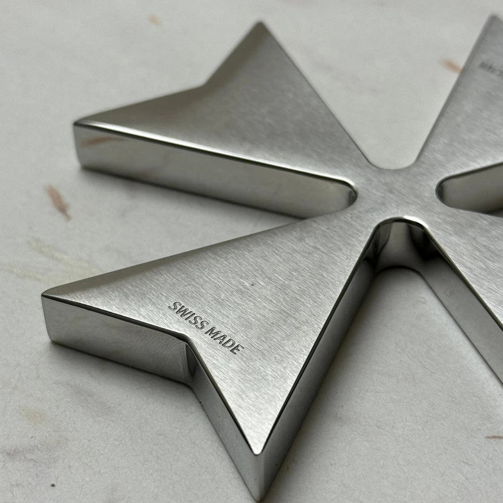 VACHERON CONSTANTIN MALTE CROSS PAPERWEIGHT, SWISS STAINLESS STEEL
