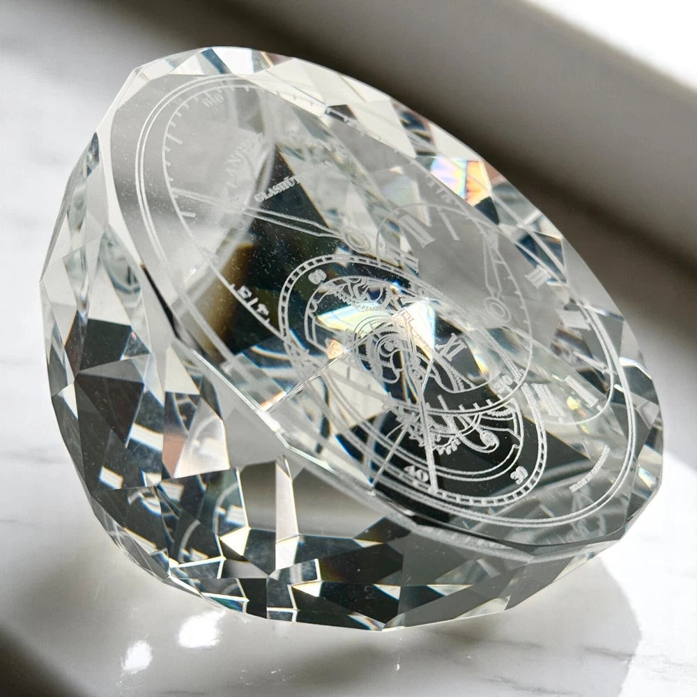 A. LANGE & SÖHNE CRYSTAL TOURBILLON PAPERWEIGHT – VIP GIFT – ORIGINAL BOX