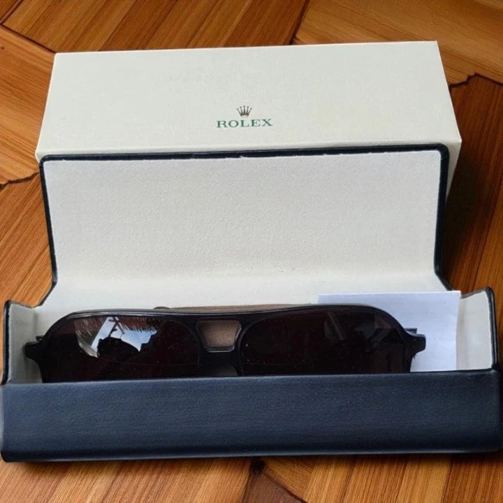 ROLEX SUNGLASSES 2025 | 100% AD DEALERSHIP GIFT | BOX + LEATHER TRAVEL CASE