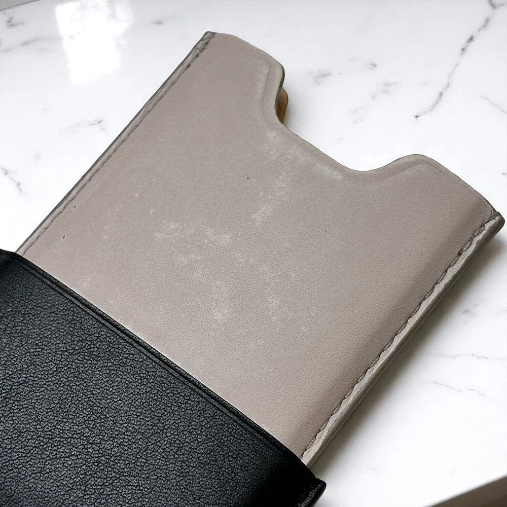 JAEGER-LECOULTRE HERITAGE BROWN LEATHER CARD HOLDER – SWISS LUXURY – GIFT BOXED
