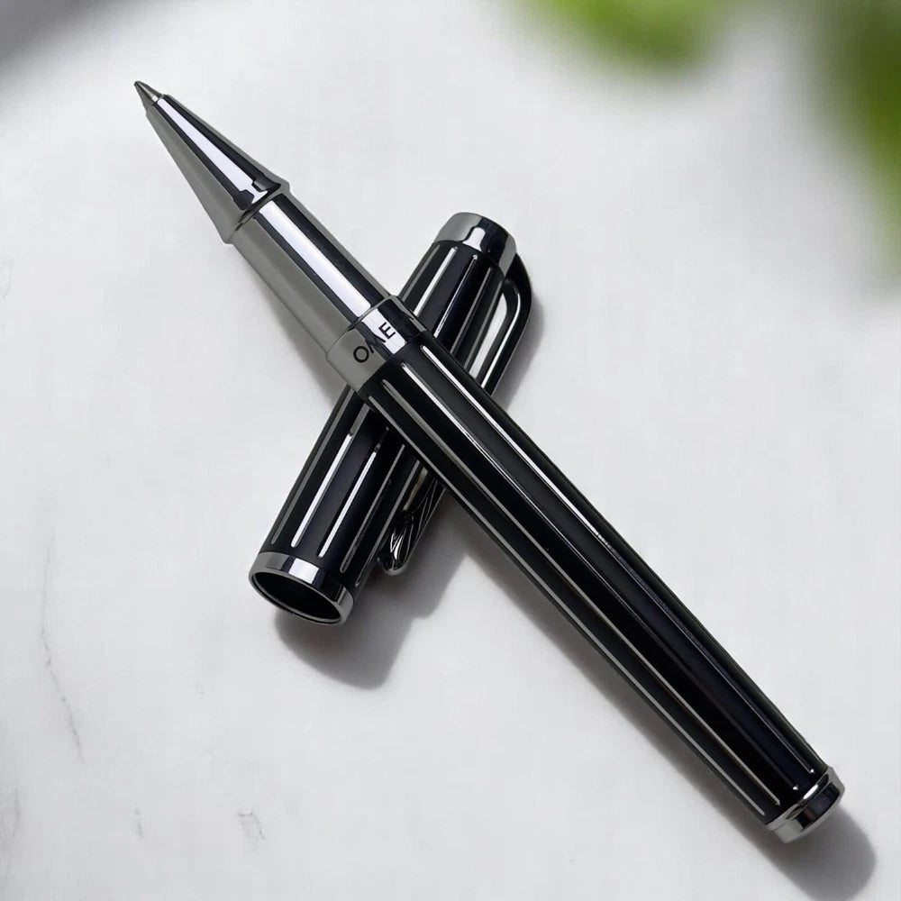 OMEGA PRESTIGE CHROME-TRIM BALLPOINT PEN