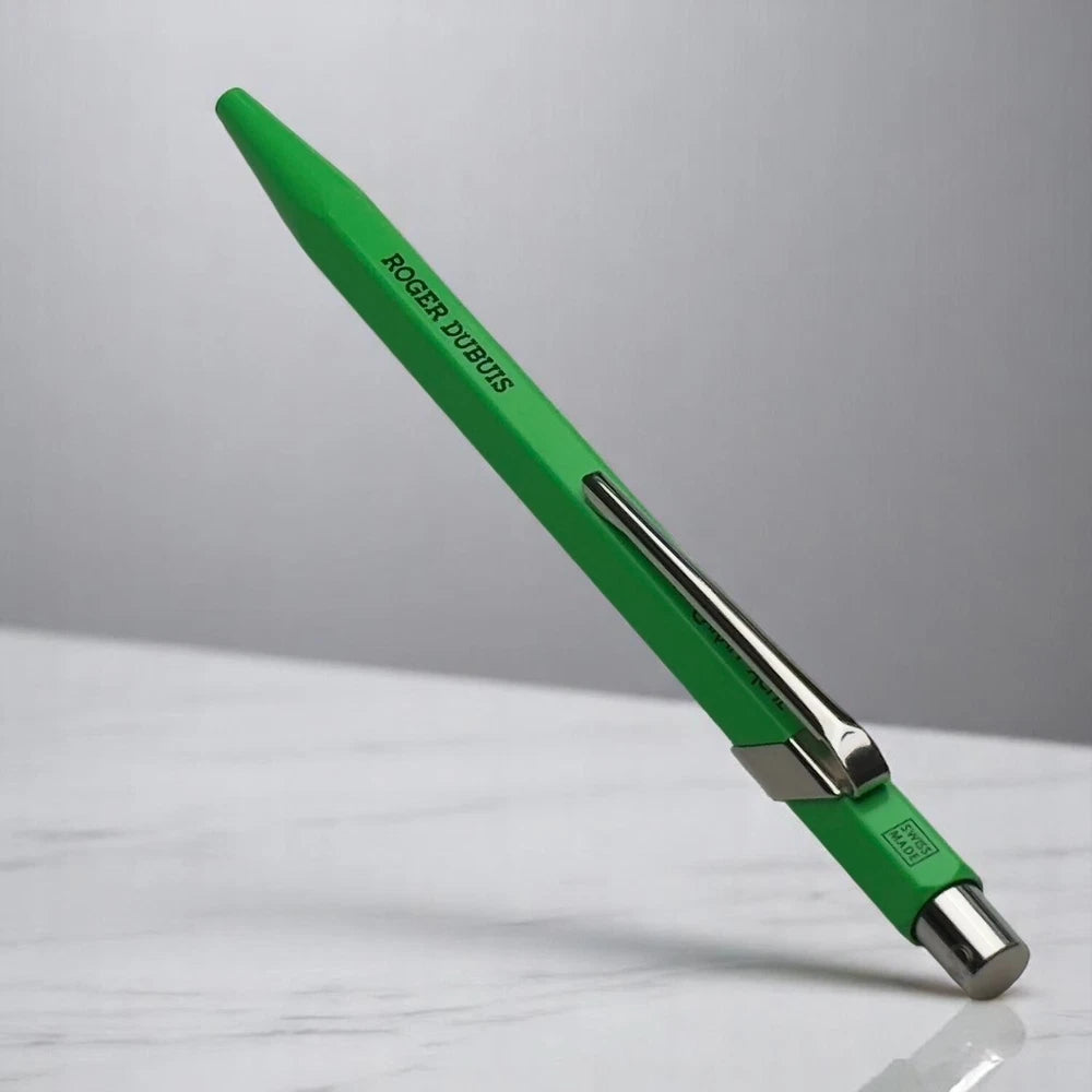 ROGER DUBUIS X CARAN D’ACHE BALLPOINT PEN SET –| ORANGE & GREEN