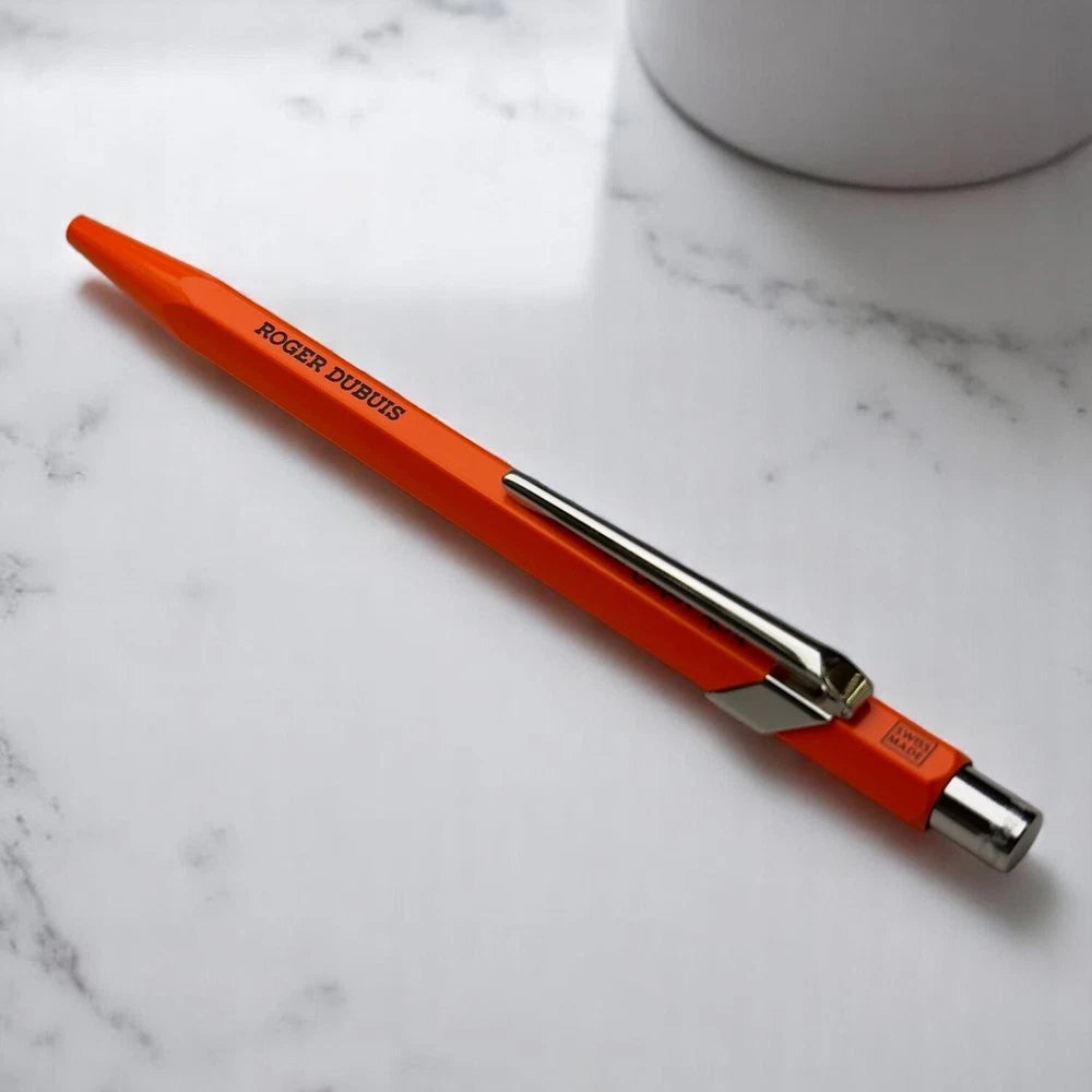 ROGER DUBUIS X CARAN D’ACHE BALLPOINT PEN SET –| ORANGE & GREEN
