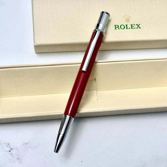 ROLEX RUBY RED OYSTER BALLPOINT PEN AD VIP GIFT