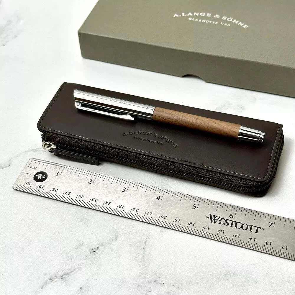 A LANGE & SOHNE MAHOGANY ROYAL PEN SET - LUXURY GIFT | LIMITED EDITION