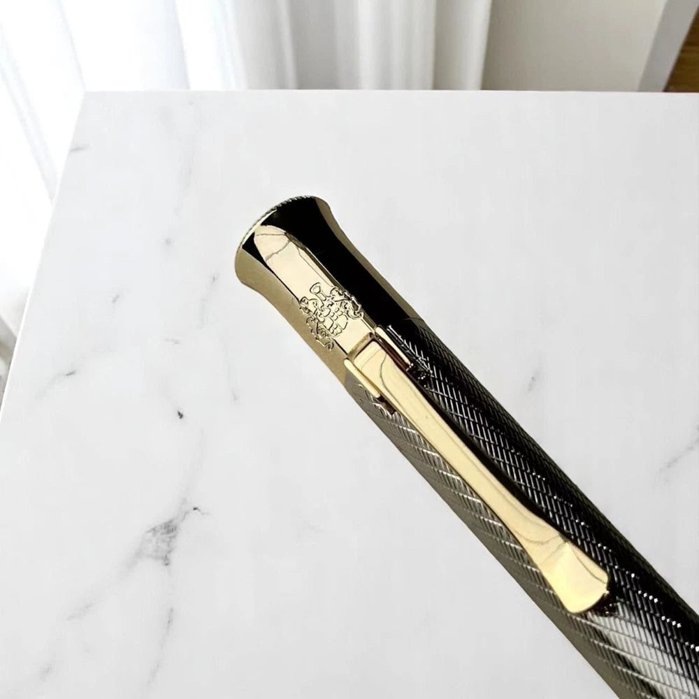 PATEK PHILIPPE PEN SCRIPTED SILVER WEAVE GRAF VON FABER CASTELL RARE AD VIP GIFT