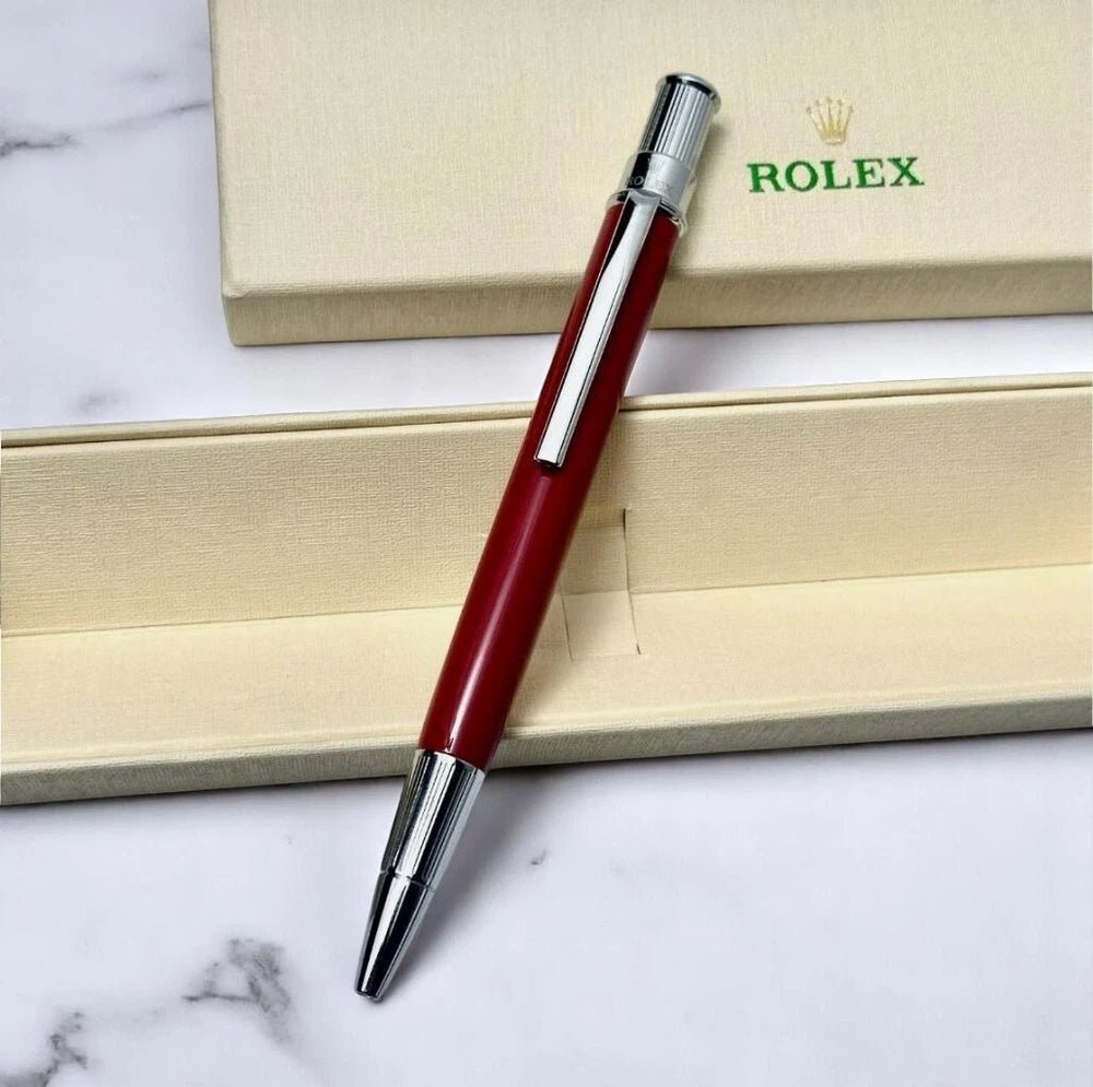 ROLEX RUBY RED OYSTER BALLPOINT PEN – VIP DEALER GIFT – COLLECTOR’S LUXURY