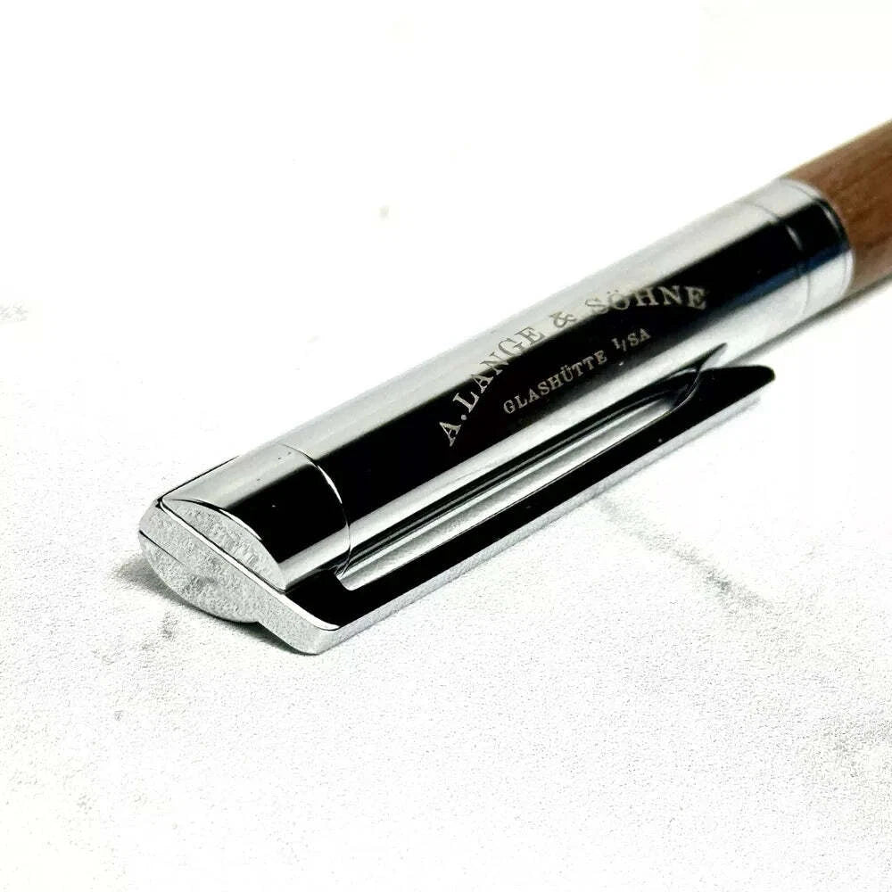 A LANGE & SOHNE MAHOGANY ROYAL PEN FOR LUXURY COLLECTORS | TIMELESS ELEGANCE