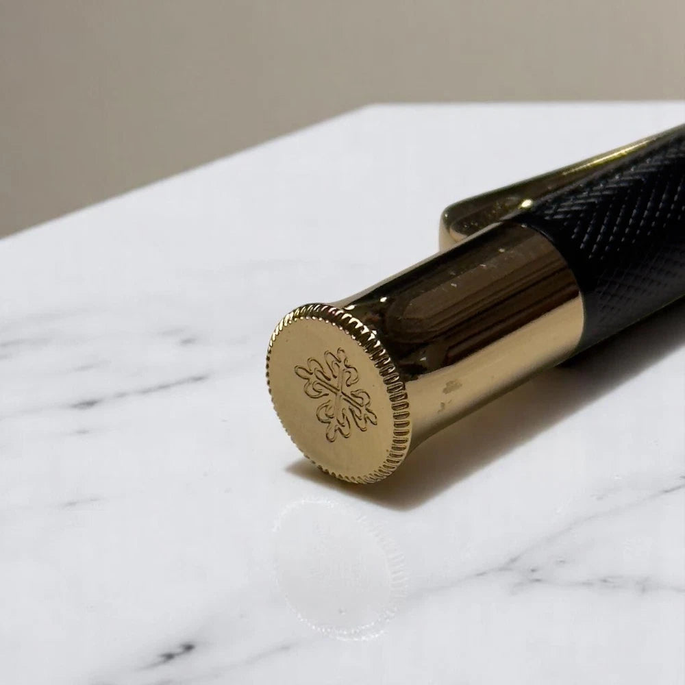 PATEK PHILIPPE HERRINGBONE NOIR BALLPOINT PEN