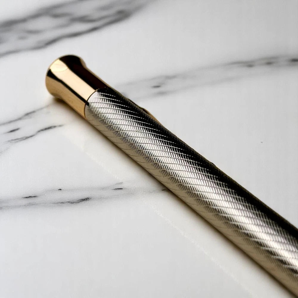 PATEK PHILIPPE PEN SCRIPTED SILVER WEAVE GRAF VON FABER CASTELL RARE AD VIP GIFT