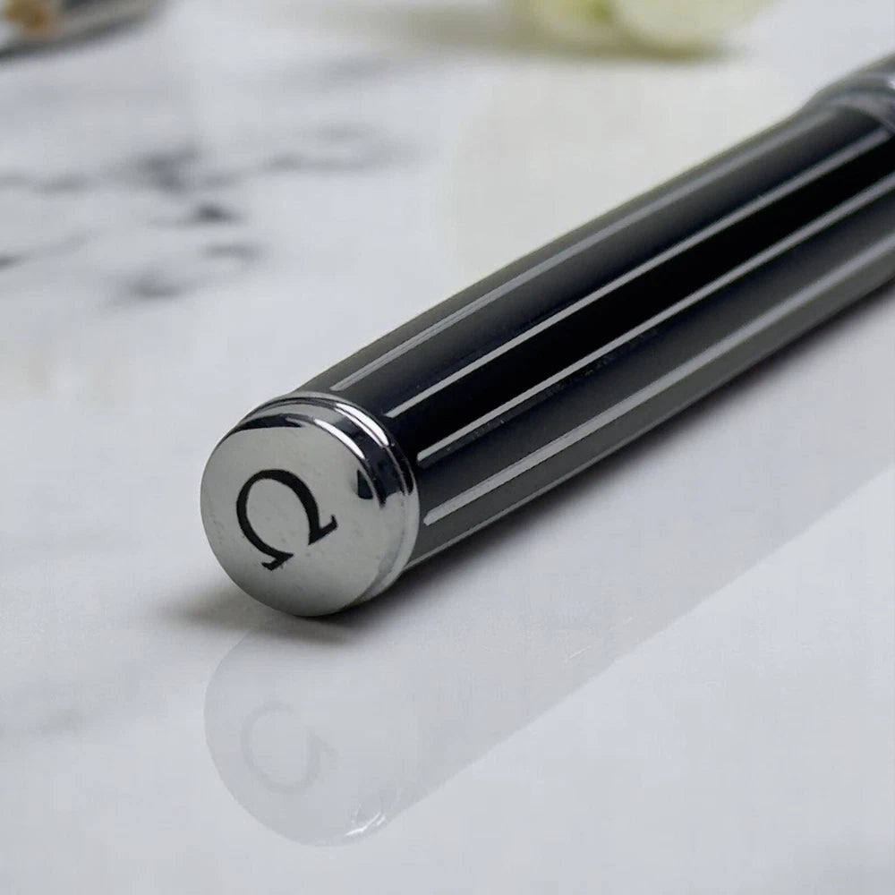 OMEGA PRESTIGE CHROME-TRIM BALLPOINT PEN