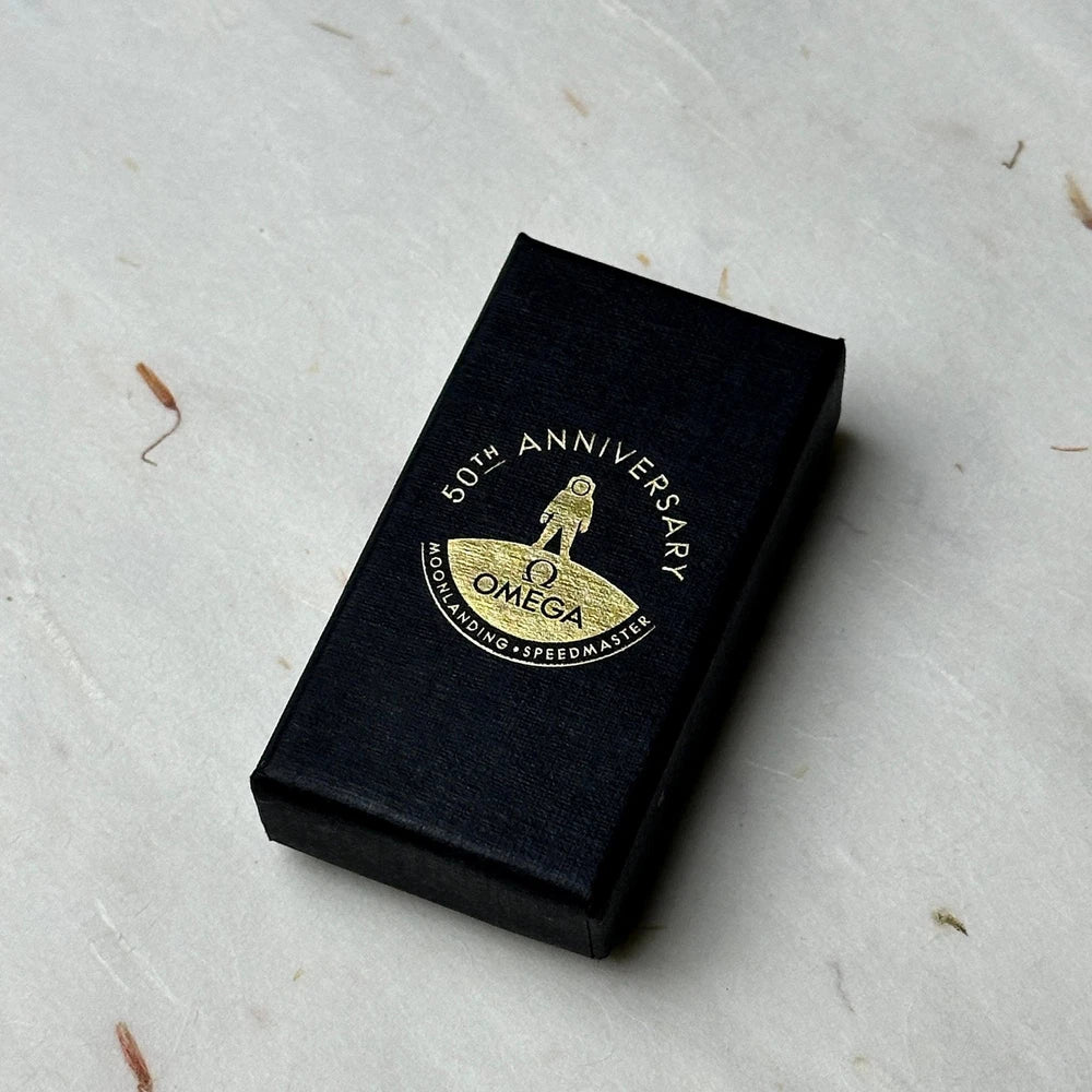 OMEGA APOLLO 11 MOON LANDING 50TH ANNIVERSARY PIN | COMMEMORATIVE LIMITED-EDITIO