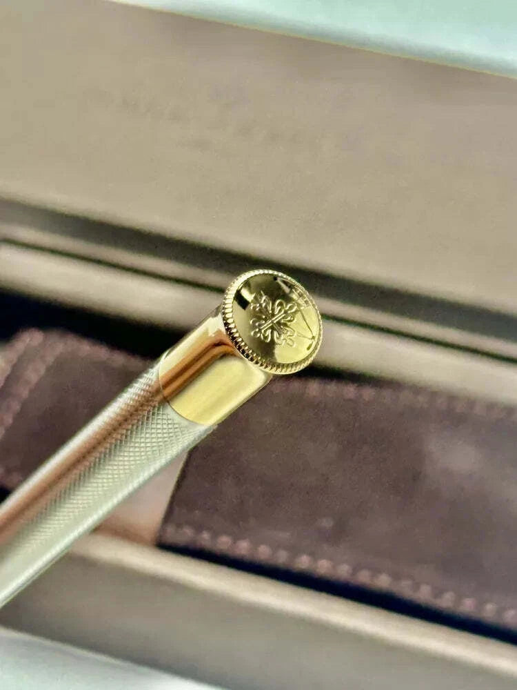 PATEK PHILIPPE SILVER WEAVE PEN BY GRAF VON FABER CASTELL | EXQUISITE WRITING IN