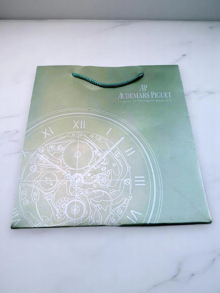 SET OF 3 AUDEMARS PIGUET ORIGINAL SHOPPING BAG AUTHENTIC LUXURY BOUTIQUE GIFT