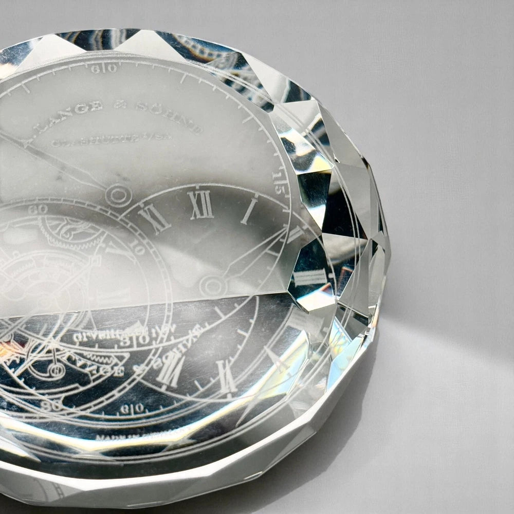 A. LANGE & SÖHNE CRYSTAL TOURBILLON PAPERWEIGHT – VIP GIFT – ORIGINAL BOX