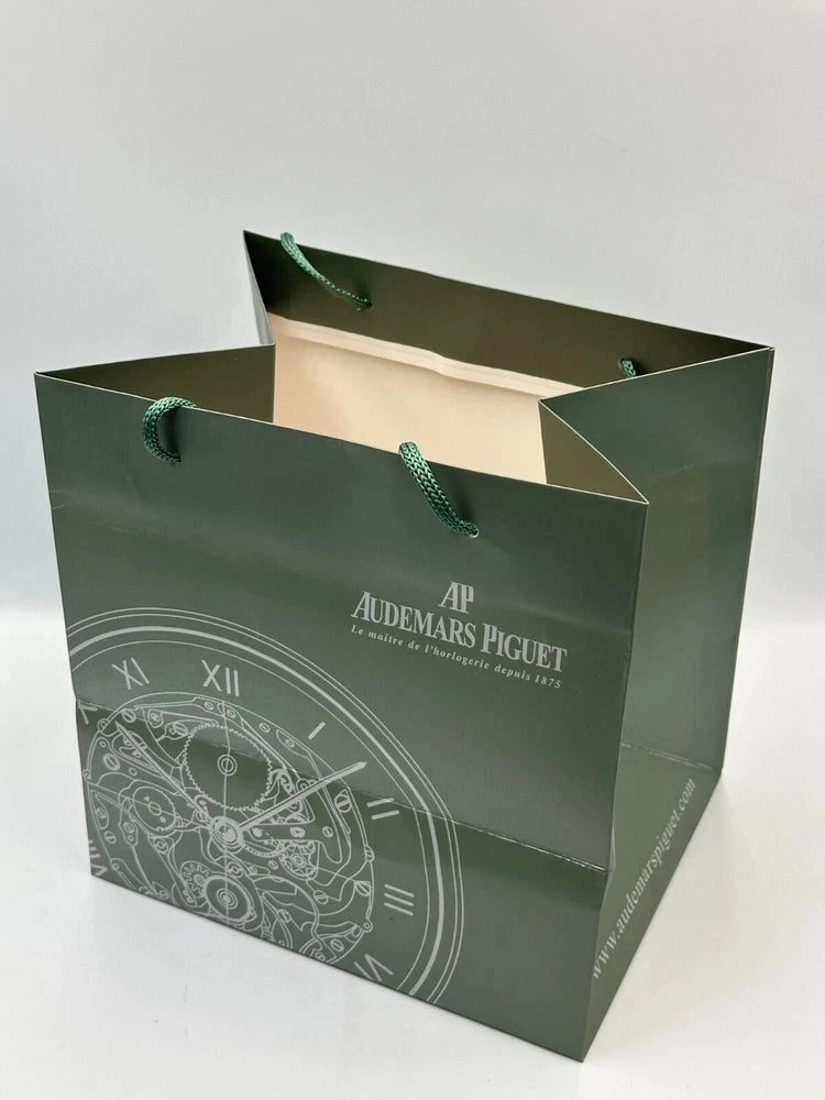 SET OF 3 AUDEMARS PIGUET ORIGINAL SHOPPING BAG AUTHENTIC LUXURY BOUTIQUE GIFT
