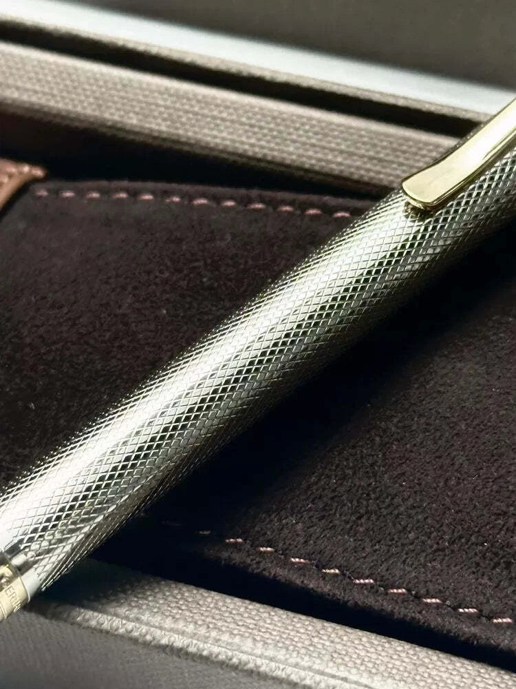 PATEK PHILIPPE SILVER WEAVE PEN BY GRAF VON FABER CASTELL | EXQUISITE WRITING IN