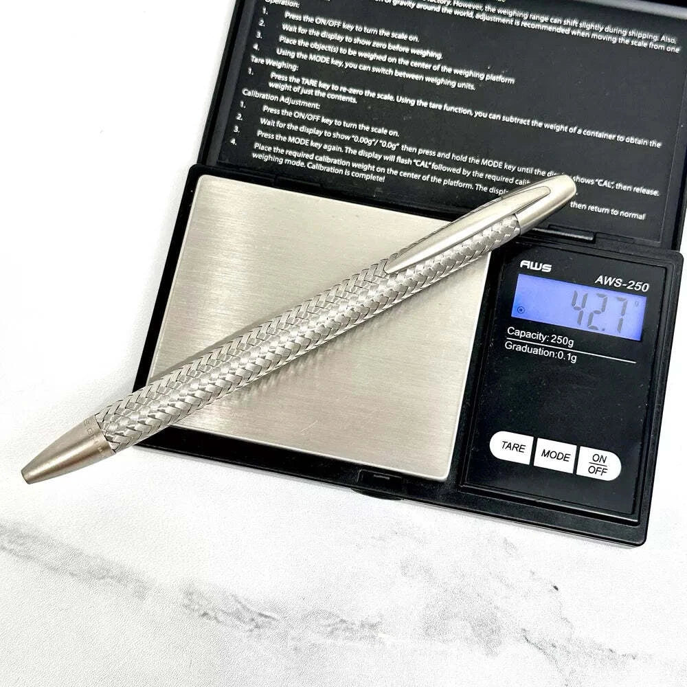PORSCHE DESIGN TEC FLEX P3100 BRAIDED WEAVE BALLPOINT PEN FOR COLLECTORS | LUXUR