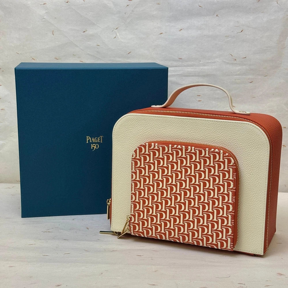 PIAGET LIMITED EDITION MONOGRAM COSMETIC TRAVEL CASE