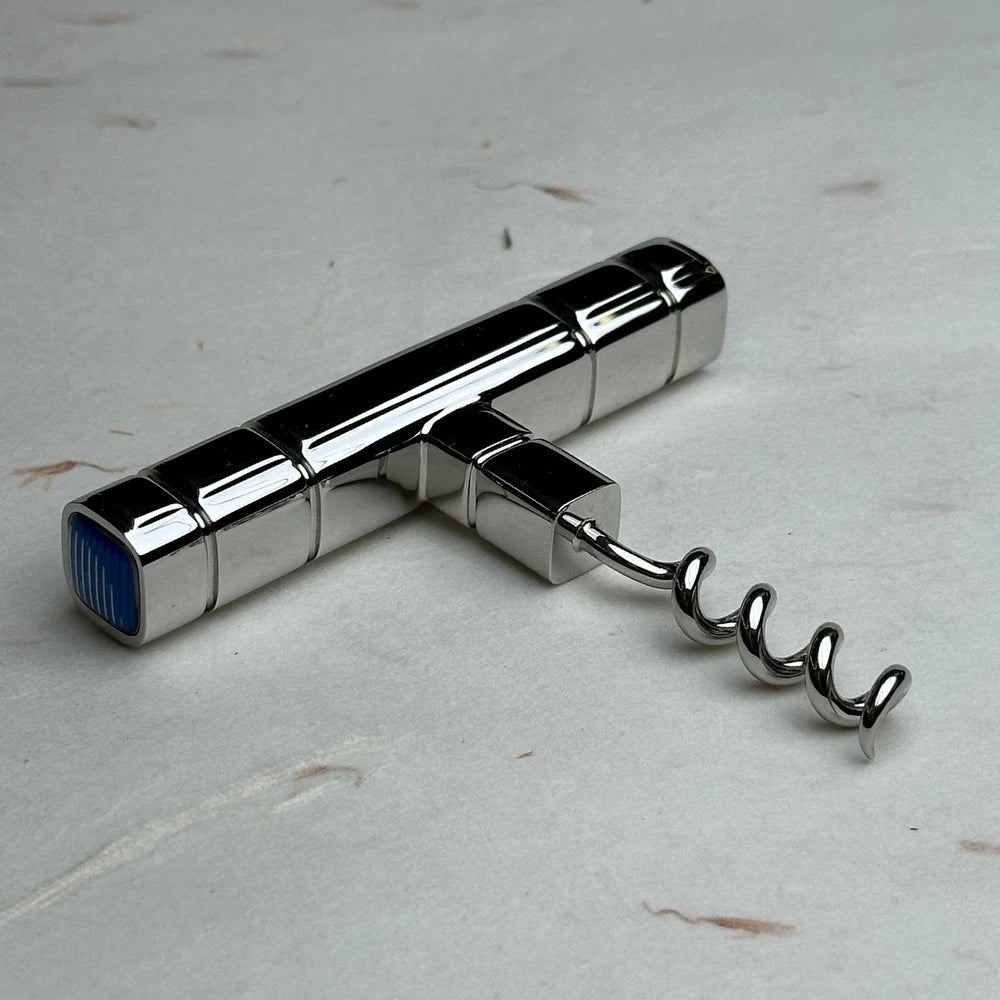 PATEK PHILIPPE SILVER BOTTLE OPENER WITH CORKSCREW | LUXURY VIP GIFT