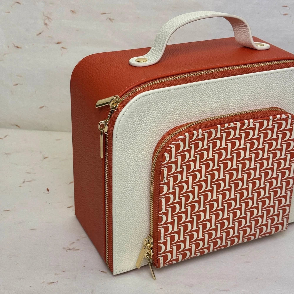 PIAGET LIMITED EDITION MONOGRAM COSMETIC TRAVEL CASE