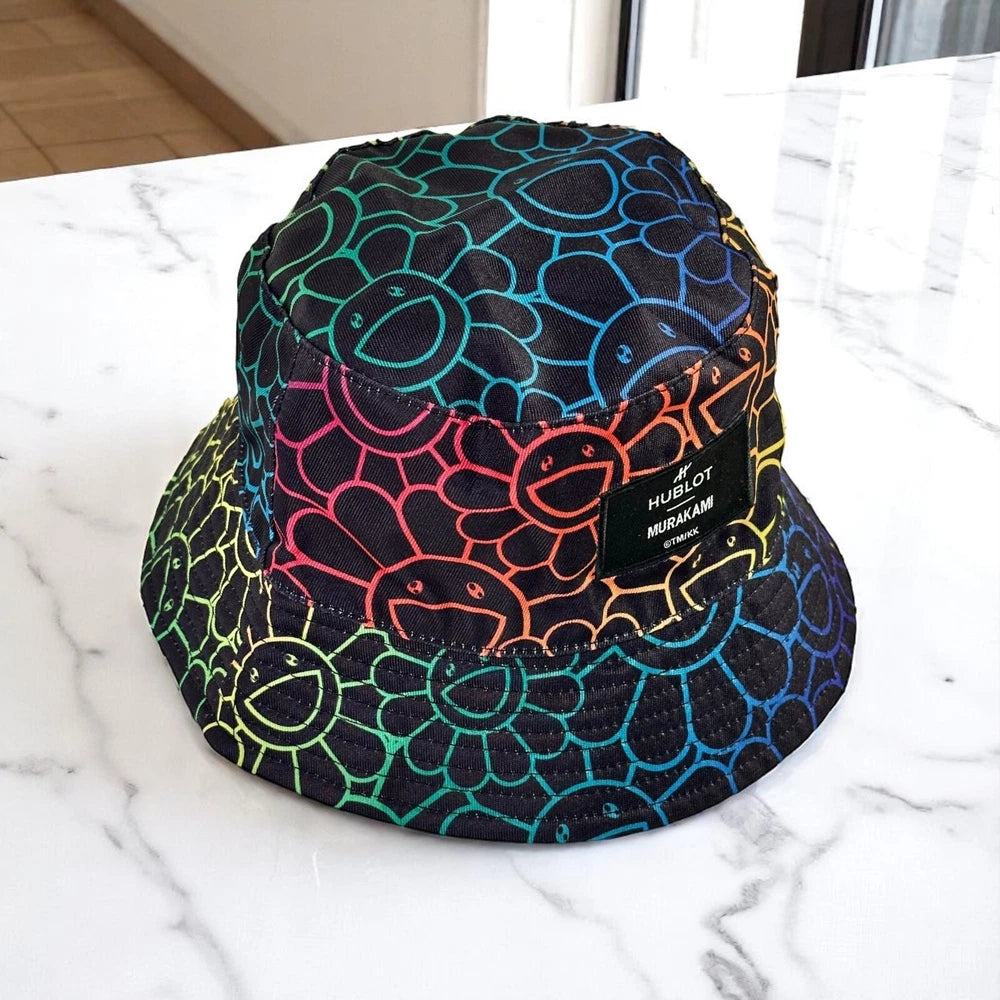 HUBLOT × TAKASHI MURAKAMI FLOWER HAT – RAINBOW ART COLLAB – LIMITED EDITION