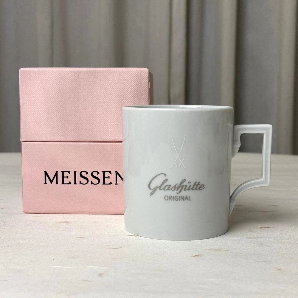 GLASHUTTE ORIGINAL MEISSEN PORCELAIN MUG - LUXURY EDITION
