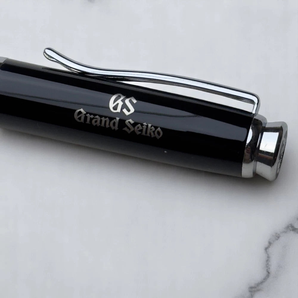 GRAND SEIKO CARBON BALLPOINT PEN – LUXURY JAPAN GIFT RARE BALL POINT