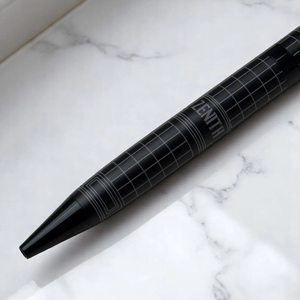 ZENITH LUXURY GRID PATTERN BALLPOINT PEN
