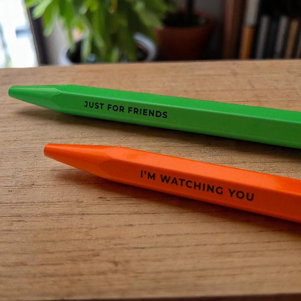 ROGER DUBUIS X CARAN D’ACHE BALLPOINT PEN SET – ORANGE & GREEN