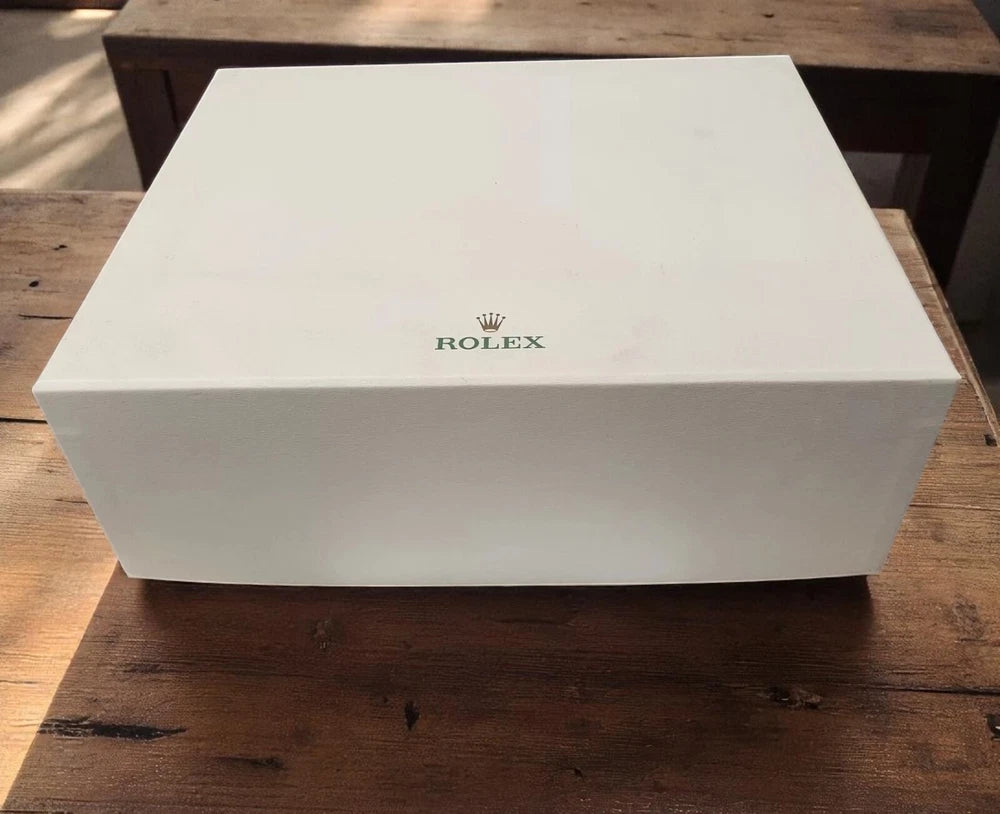 ROLEX WOODEN WATCH BOX – GREEN BIG CROWN, AUTHENTIC & RARE