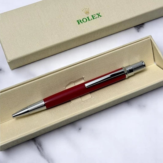 ROLEX RUBY RED OYSTER BALLPOINT PEN – VIP DEALER GIFT – COLLECTOR’S LUXURY