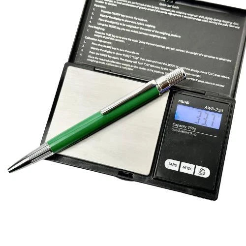 ROLEX EMERALD OYSTER BALLPOINT CLICK PEN FOR VIP GIFT | LUXE WRITING INSTRUMENT