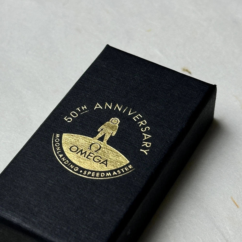 OMEGA APOLLO 11 MOON LANDING 50TH ANNIVERSARY PIN | COMMEMORATIVE LIMITED-EDITIO