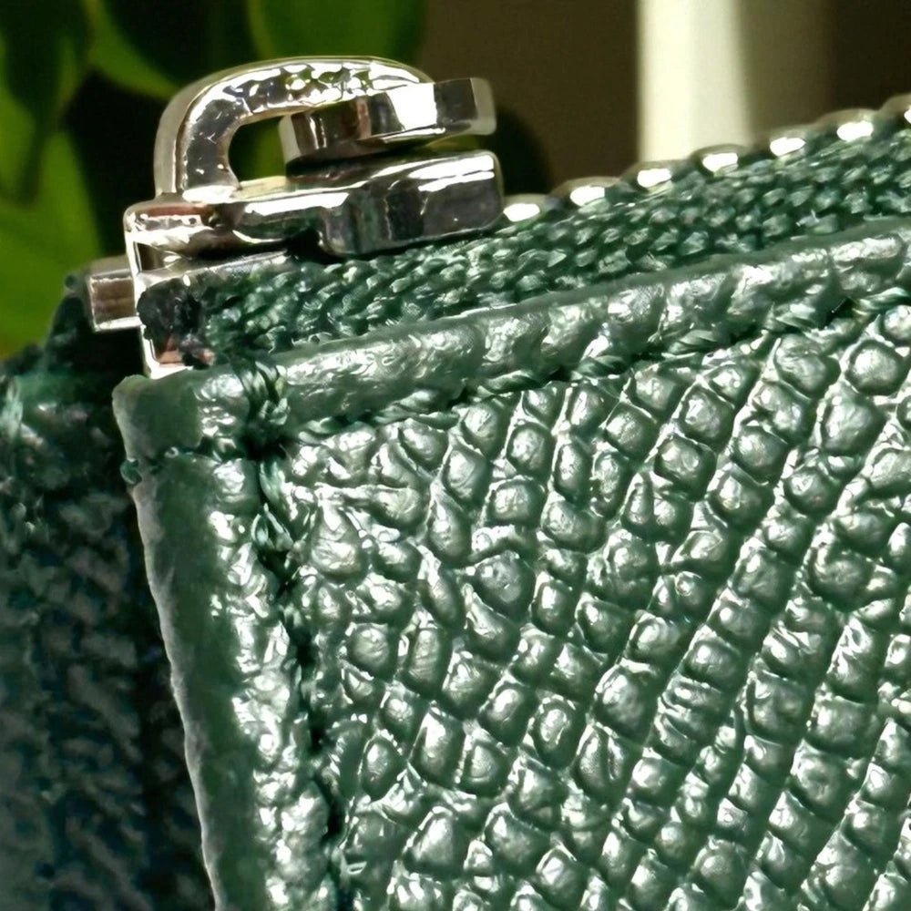 ROLEX GREEN LEATHER PEN POUCH – VIP AD GIFT | ELEGANT PENCIL HOLDER