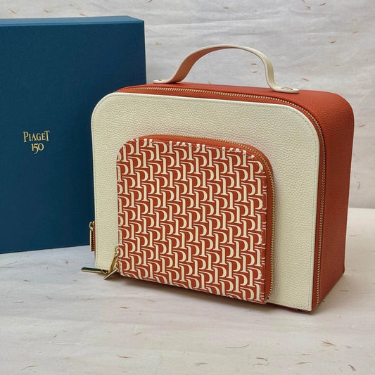 PIAGET LIMITED EDITION MONOGRAM COSMETIC TRAVEL CASE