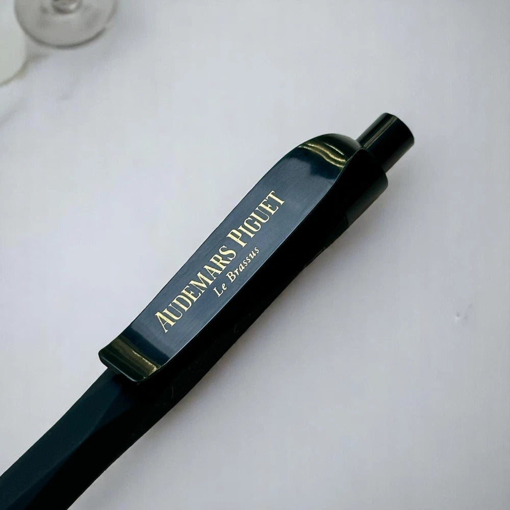 AUDEMARS PIGUET OLIVE BALLPOINT PEN WITH BOX LE BRASSUS RARE