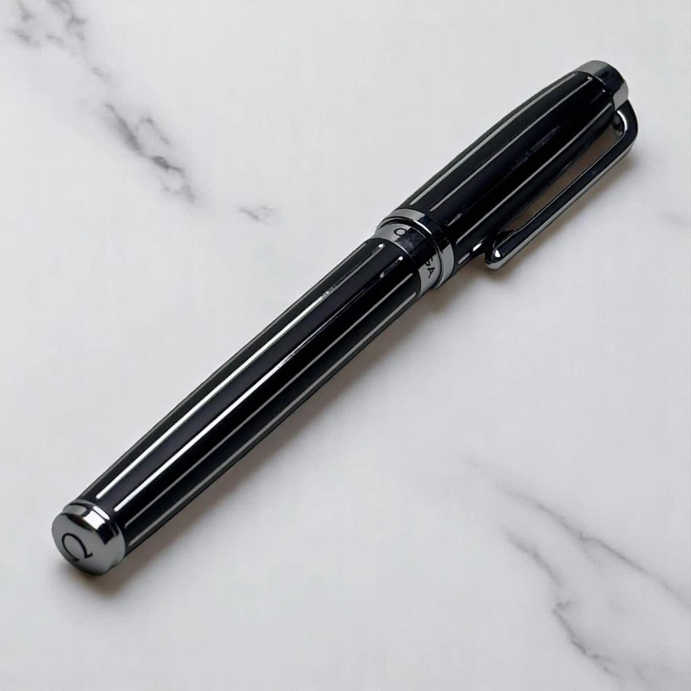 OMEGA PRESTIGE CHROME-TRIM BALLPOINT PEN