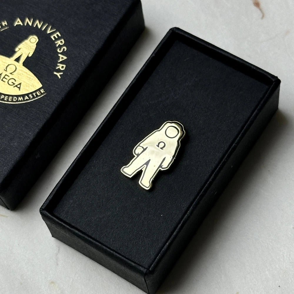 OMEGA APOLLO 11 MOON LANDING 50TH ANNIVERSARY PIN | COMMEMORATIVE LIMITED-EDITIO