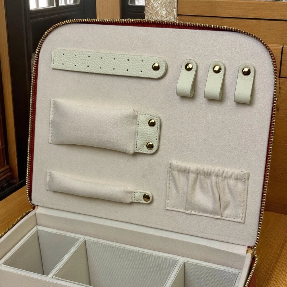 PIAGET 150TH ANNIVERSARY MONOGRAM COSMETIC CASE – RARE LUXURY