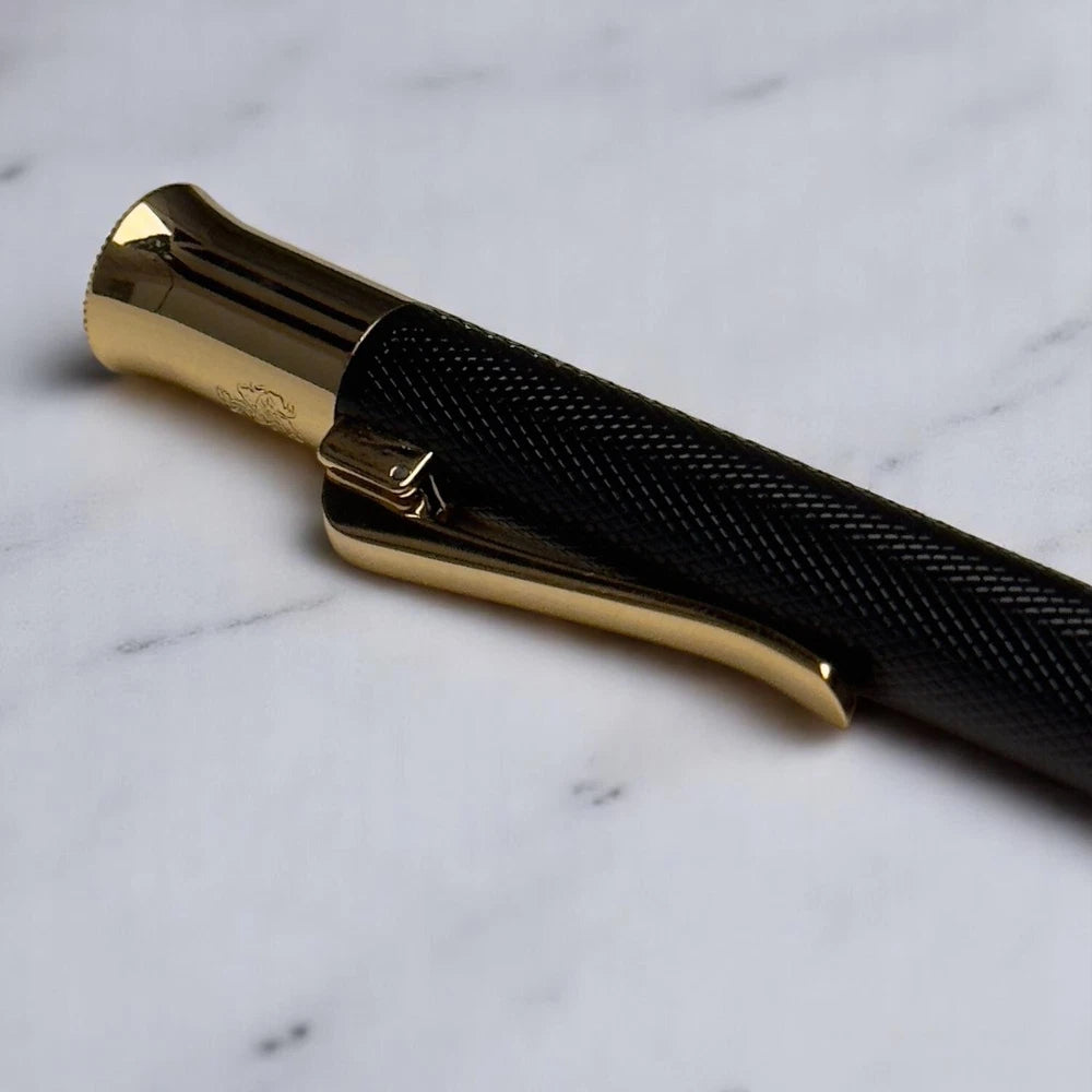 PATEK PHILIPPE HERRINGBONE NOIR BALLPOINT PEN