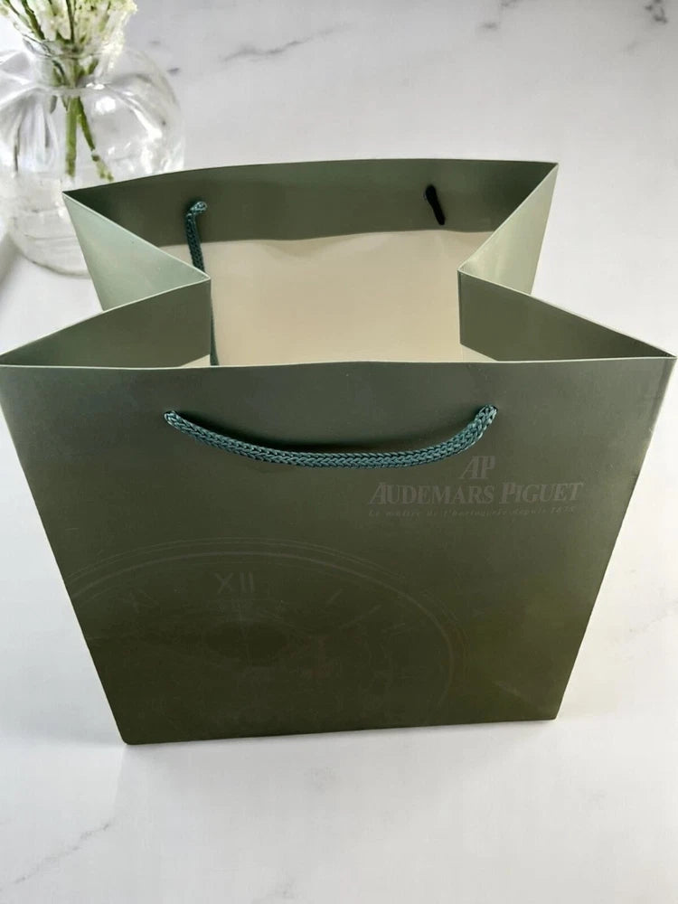SET OF 3 AUDEMARS PIGUET ORIGINAL SHOPPING BAG AUTHENTIC LUXURY BOUTIQUE GIFT