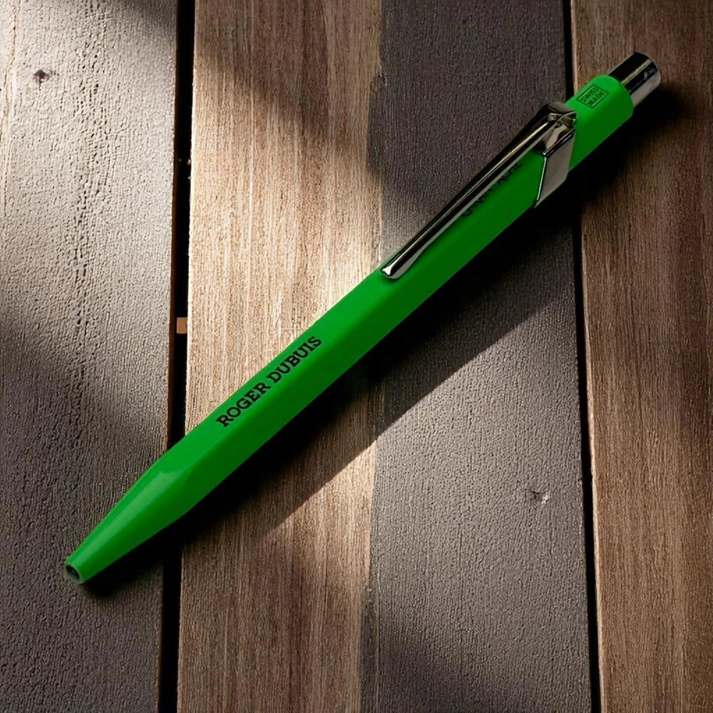 ROGER DUBUIS X CARAN D’ACHE BALLPOINT PEN SET – ORANGE & GREEN