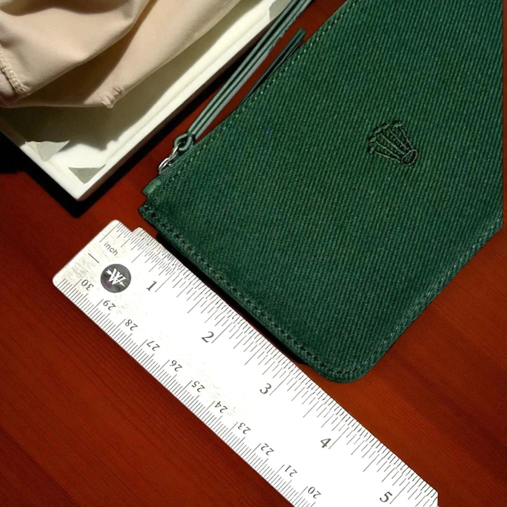 ROLEX VIRIDIAN GREEN TRAVEL WATCH POUCH CASE AD VIP GIFT