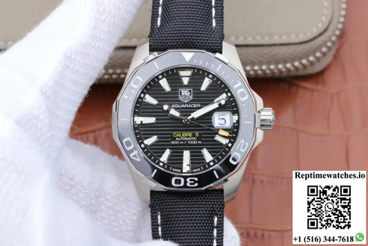 Tag Heuer Aquaracer 300M WAY211A.FC6362 V6 Factory Black Dial AI Factory